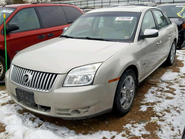 1MEHM42W58G608887 - 2008 MERCURY SABLE PREM SILVER photo 2