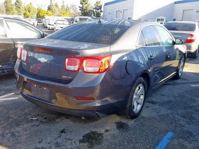 1G11B5SAXDF132163 - 2013 CHEVROLET MALIBU LS CHARCOAL photo 4