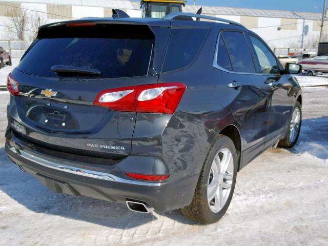 2GNAXYEX2K6123675 - 2019 CHEVROLET EQUINOX PR GRAY photo 4