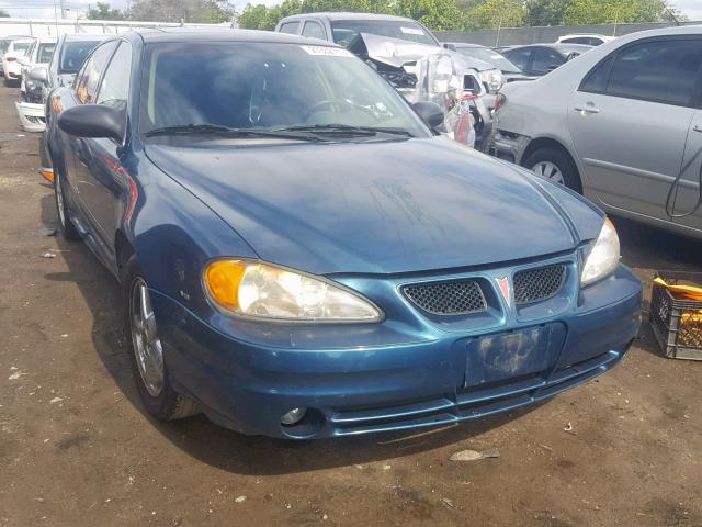 1G2NF52E43M564570 - 2003 PONTIAC GRAND AM S TEAL photo 1