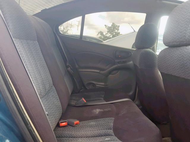 1G2NF52E43M564570 - 2003 PONTIAC GRAND AM S TEAL photo 6