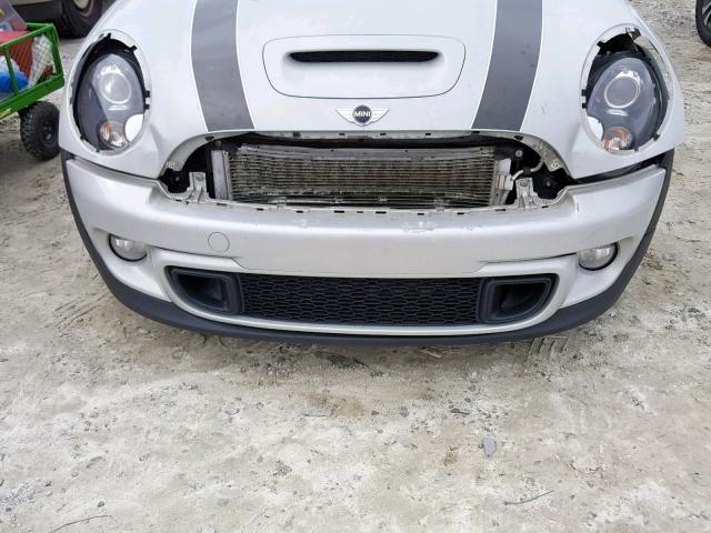 WMWZG3C55CTY39234 - 2012 MINI COOPER S C SILVER photo 9