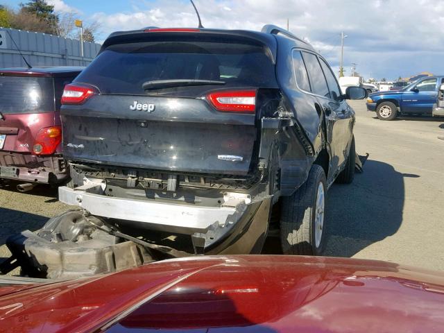 1C4PJMCS2GW213510 - 2016 JEEP CHEROKEE L BLACK photo 4