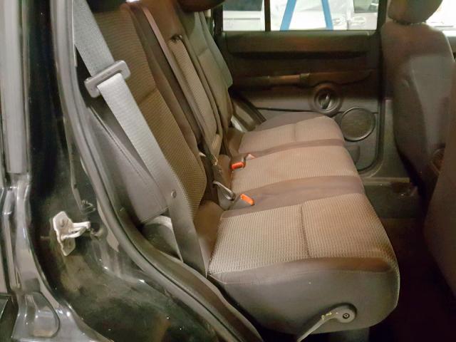 1J8HG48K58C132525 - 2008 JEEP COMMANDER BLACK photo 6