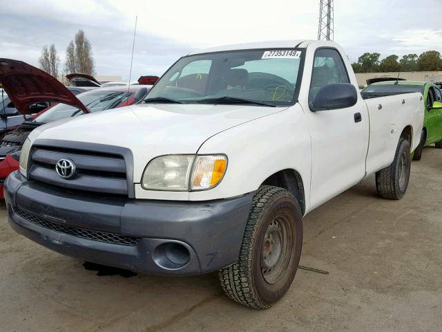 5TBJN32163S343208 - 2003 TOYOTA TUNDRA WHITE photo 2