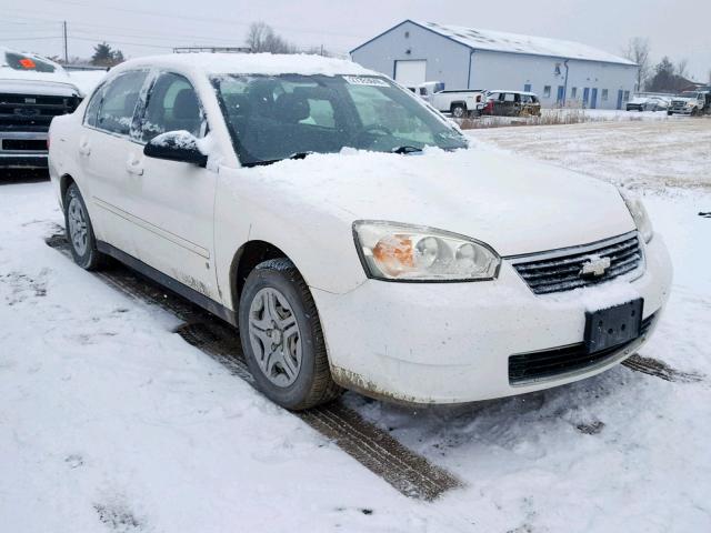 1G1ZS58F88F103076 - 2008 CHEVROLET MALIBU LS Weiß Foto 1