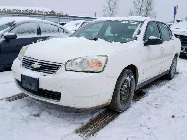 1G1ZS58F88F103076 - 2008 CHEVROLET MALIBU LS Weiß Foto 2
