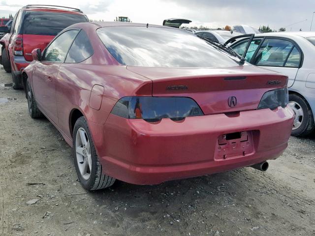 JH4DC53073C006798 - 2003 ACURA RSX TYPE-S RED photo 3