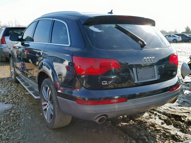 WA1BV74LX8D057702 - 2008 AUDI Q7 4.2 QUA BLACK photo 3