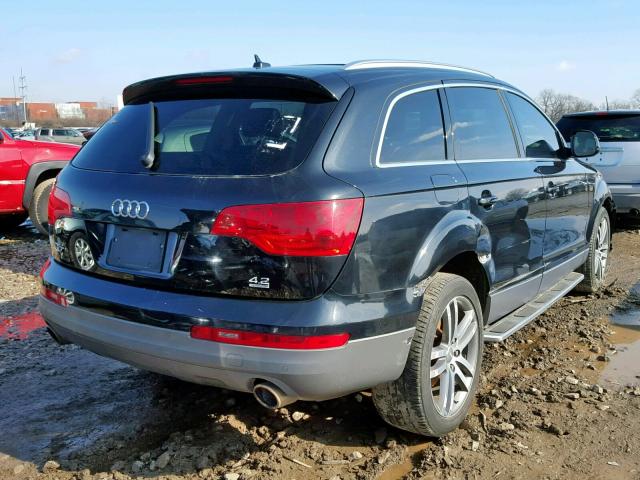 WA1BV74LX8D057702 - 2008 AUDI Q7 4.2 QUA BLACK photo 4