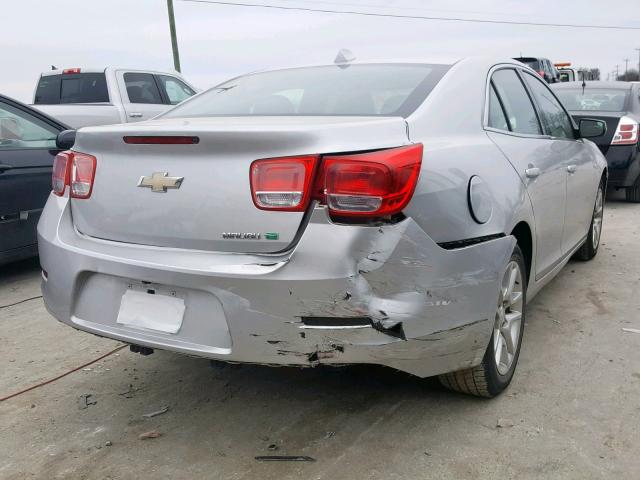 1G11D5RR3DF110155 - 2013 CHEVROLET MALIBU 1LT ვერცხლისფერი ფოტო 4