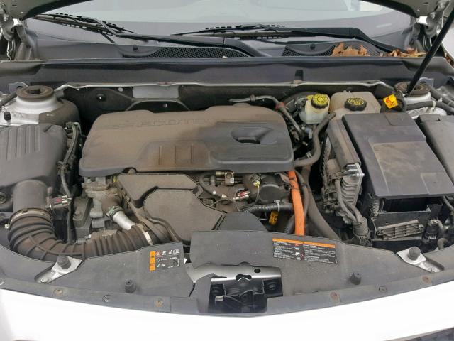 1G11D5RR3DF110155 - 2013 CHEVROLET MALIBU 1LT ვერცხლისფერი ფოტო 7