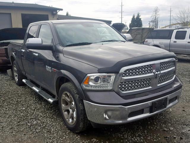 1C6RR7VM9ES434356 - 2014 RAM 1500 LARAM GRAY photo 1