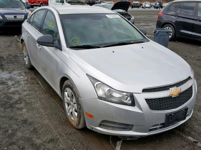 1G1PC5SH8C7385365 - 2012 CHEVROLET CRUZE LS SILVER photo 1