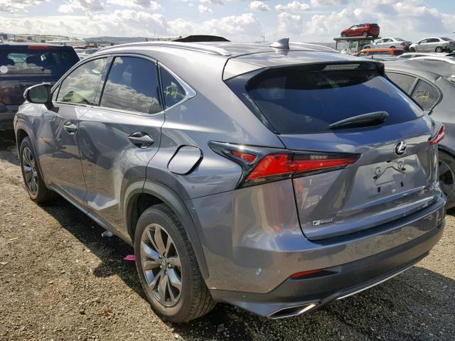 JTJYARBZ2J2097771 - 2018 LEXUS NX 200T GRAY photo 3