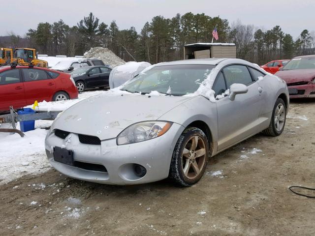 4A3AK24F96E001567 - 2006 MITSUBISHI ECLIPSE GS SILVER photo 2