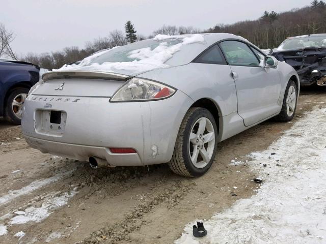 4A3AK24F96E001567 - 2006 MITSUBISHI ECLIPSE GS SILVER photo 4