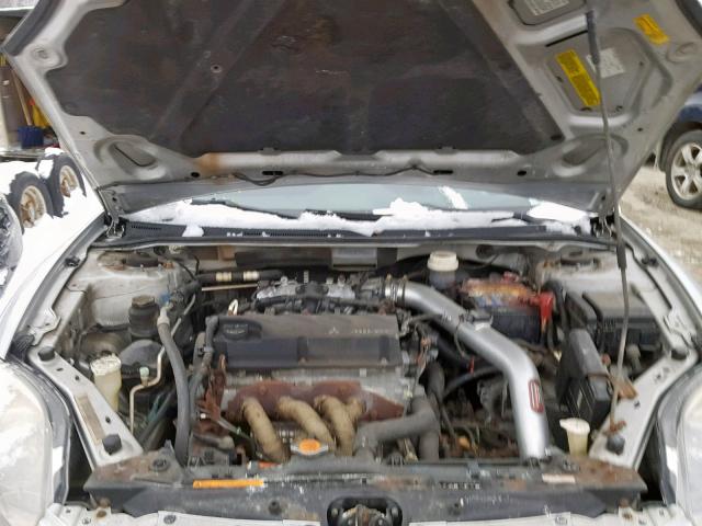 4A3AK24F96E001567 - 2006 MITSUBISHI ECLIPSE GS SILVER photo 7