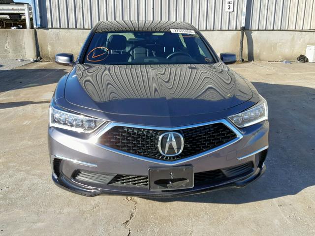 JH4KC1F55JC000194 - 2018 ACURA RLX TECH GRAY photo 9