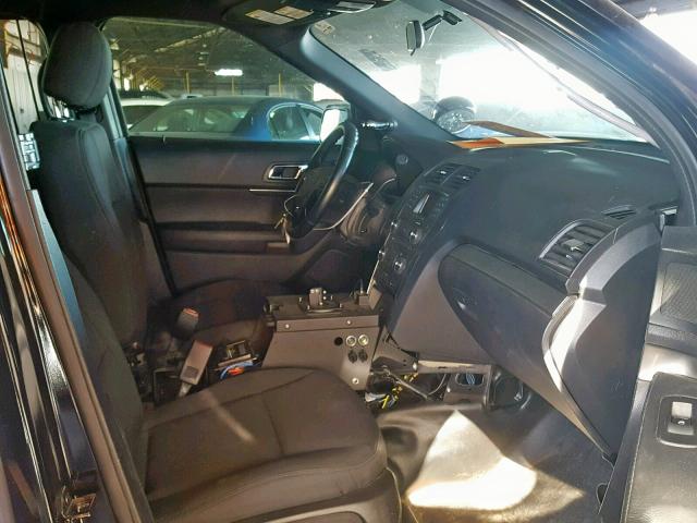 1FM5K8AR5HGE15132 - 2017 FORD EXPLORER P TWO TONE photo 5