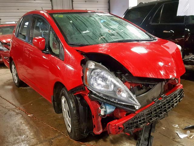 JHMGE8H33CS008520 - 2012 HONDA FIT RED photo 1