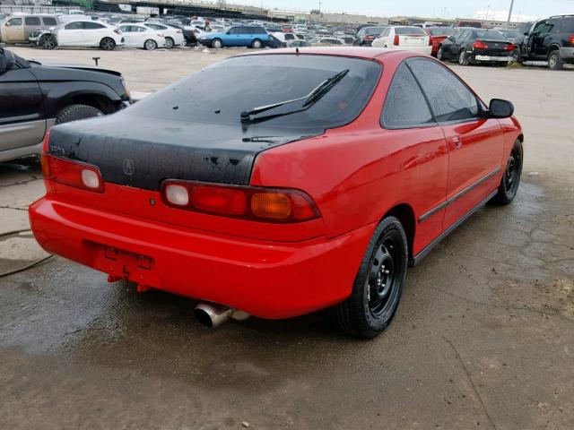 JH4DC4448RS022311 - 1994 ACURA INTEGRA RS RED photo 4