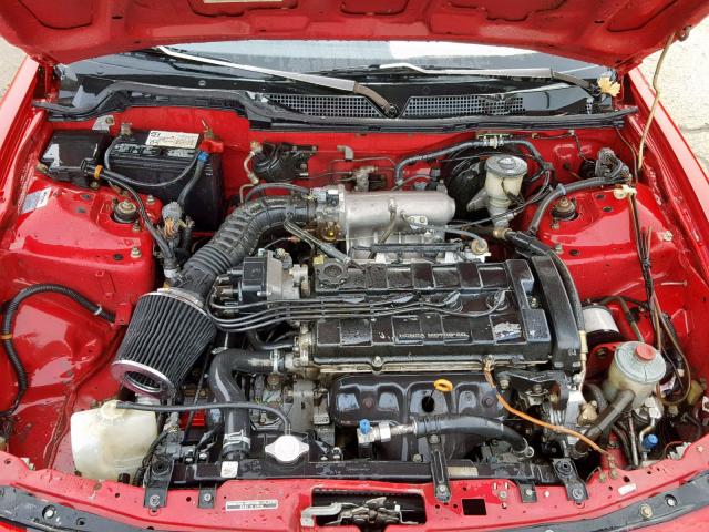 JH4DC4448RS022311 - 1994 ACURA INTEGRA RS RED photo 7