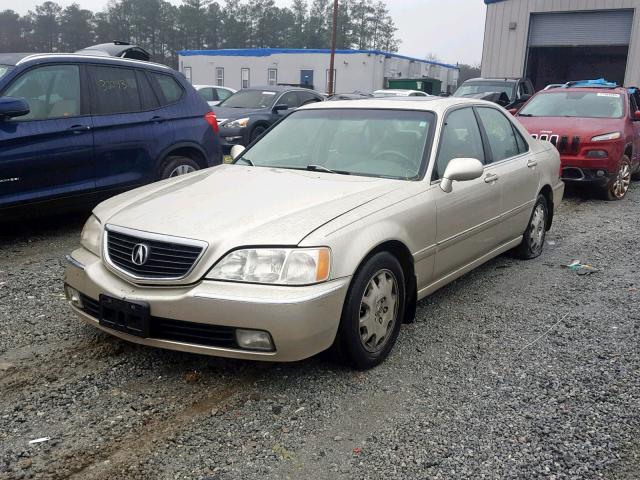 JH4KA96614C006849 - 2004 ACURA 3.5RL GOLD photo 2