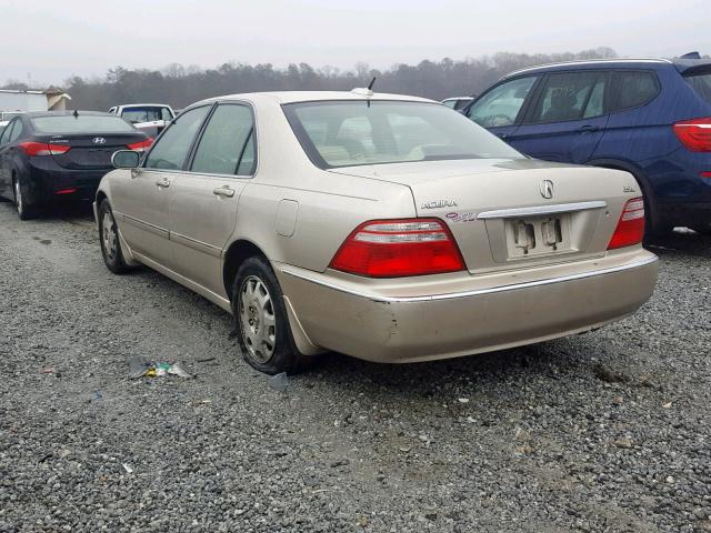 JH4KA96614C006849 - 2004 ACURA 3.5RL GOLD photo 3