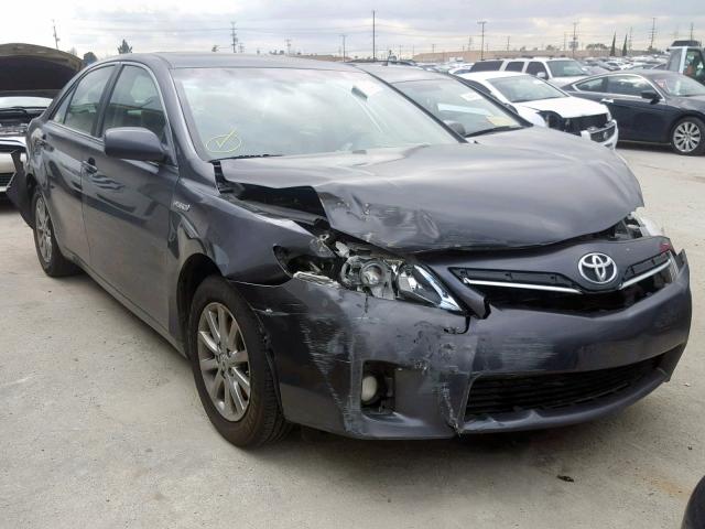 4T1BB3EK9BU136102 - 2011 TOYOTA CAMRY HYBR CHARCOAL photo 1