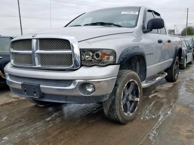 1D7HA18N94J100836 - 2004 DODGE RAM 1500 S SILVER photo 2