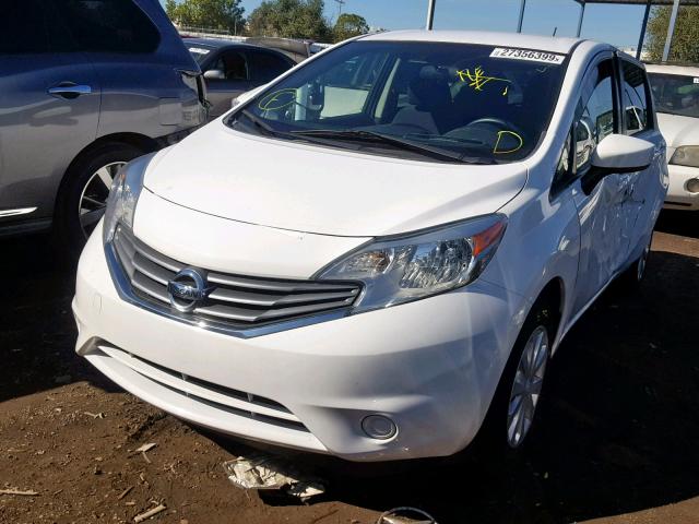 3N1CE2CP1GL382915 - 2016 NISSAN VERSA NOTE WHITE photo 2