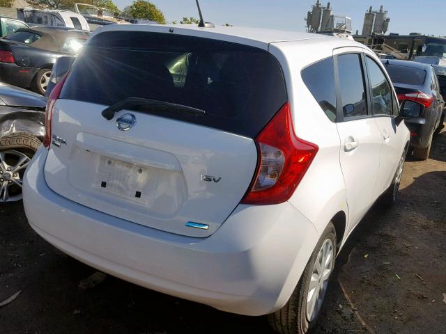 3N1CE2CP1GL382915 - 2016 NISSAN VERSA NOTE WHITE photo 4