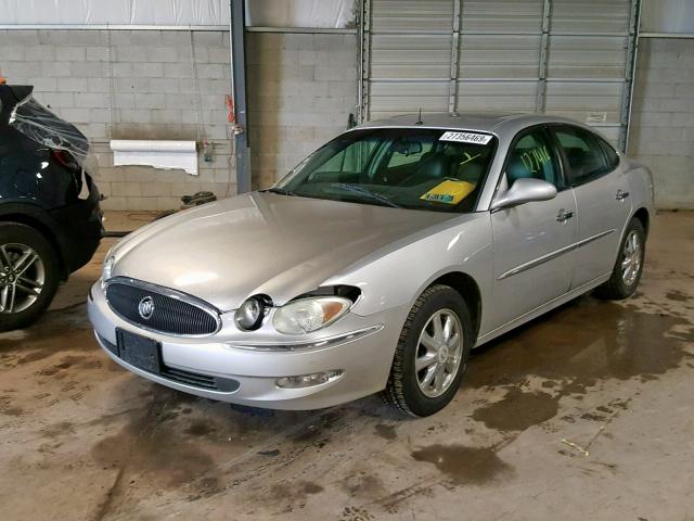 2G4WD532151326907 - 2005 BUICK LACROSSE C SILVER photo 2