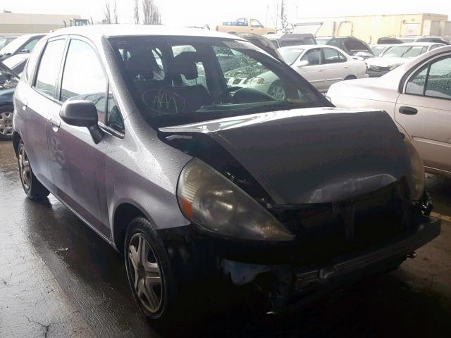 JHMGD38488S026288 - 2008 HONDA FIT GRAY photo 1