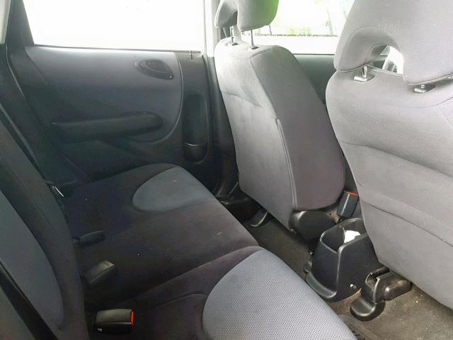 JHMGD38488S026288 - 2008 HONDA FIT GRAY photo 6