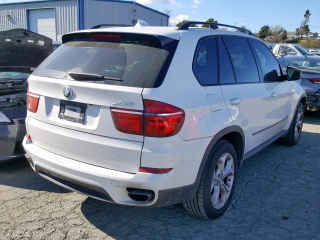 5UXZV8C52CL423453 - 2012 BMW X5 XDRIVE5 WHITE photo 4