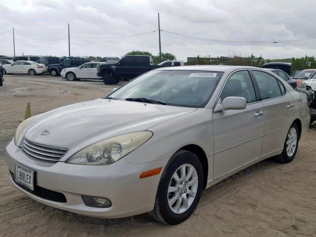 JTHBF30G236016738 - 2003 LEXUS ES 300 BEIGE photo 2