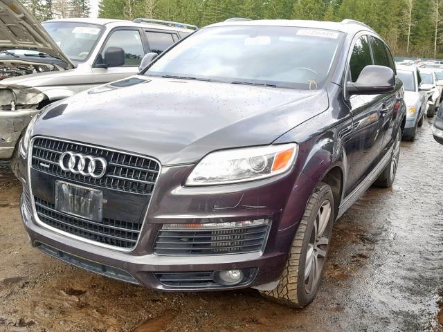 WA1AM74LX9D035487 - 2009 AUDI Q7 TDI GRAY photo 2