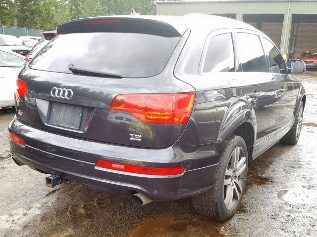 WA1AM74LX9D035487 - 2009 AUDI Q7 TDI GRAY photo 4