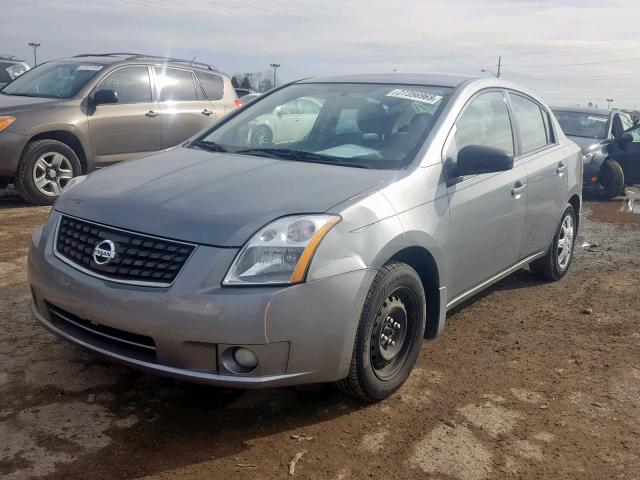 3N1AB61E97L669234 - 2007 NISSAN SENTRA 2.0 GRAY photo 2