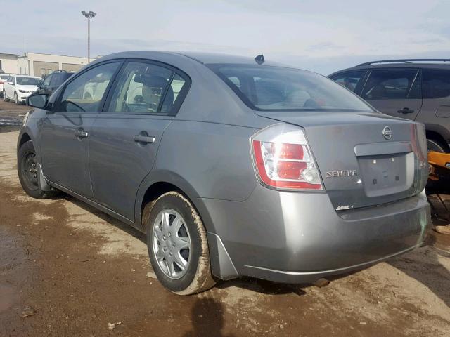 3N1AB61E97L669234 - 2007 NISSAN SENTRA 2.0 GRAY photo 3