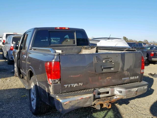 1N6BA07C58N333800 - 2008 NISSAN TITAN XE SILVER photo 3