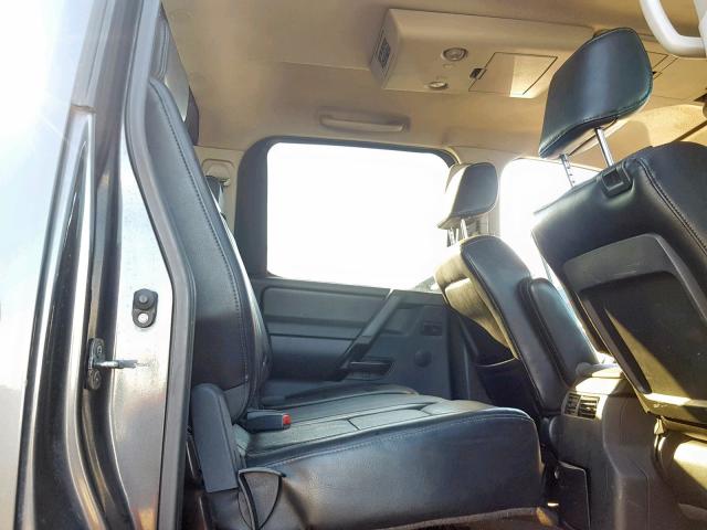 1N6BA07C58N333800 - 2008 NISSAN TITAN XE SILVER photo 6