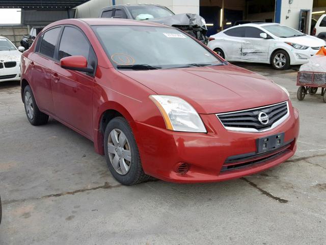 3N1AB6AP3CL773715 - 2012 NISSAN SENTRA 2.0 RED photo 1