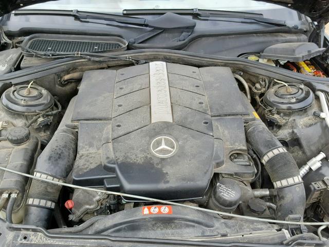 WDBNG83J25A457168 - 2005 MERCEDES-BENZ S 430 4MAT BLACK photo 7