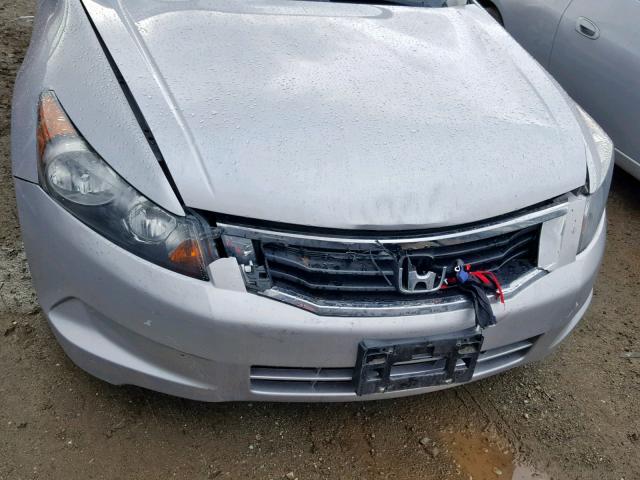 1HGCP26879A130660 - 2009 HONDA ACCORD EXL SILVER photo 9