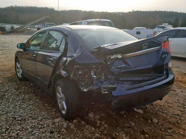 19XFA1F62BE030457 - 2011 HONDA CIVIC LX-S Mavi foto 3