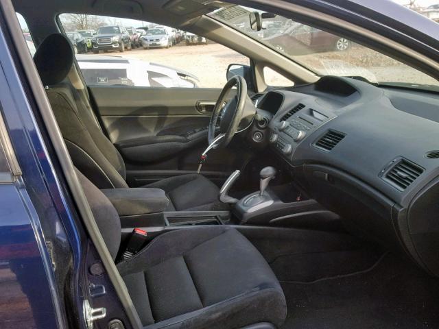 19XFA1F62BE030457 - 2011 HONDA CIVIC LX-S Mavi foto 5