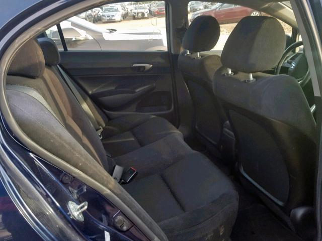 19XFA1F62BE030457 - 2011 HONDA CIVIC LX-S Mavi foto 6